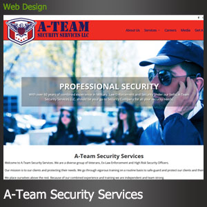 A Team Security ServicesaPort Charlotte Florida website design