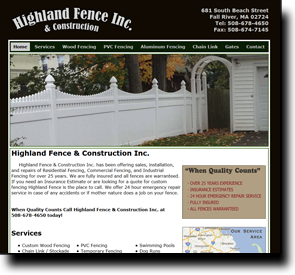 Fall River Website Design